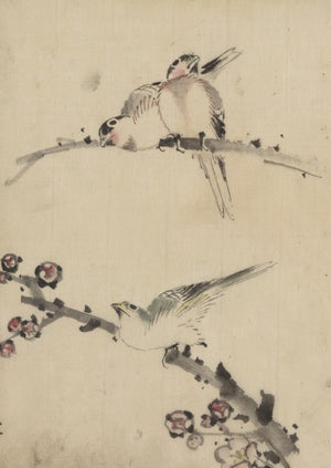 Katsushika Hokusai — Zambaklar, 1831–1832