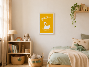Little Quack Ördek Çocuk Odası Posteri | Fine Art Duvar Posteri
