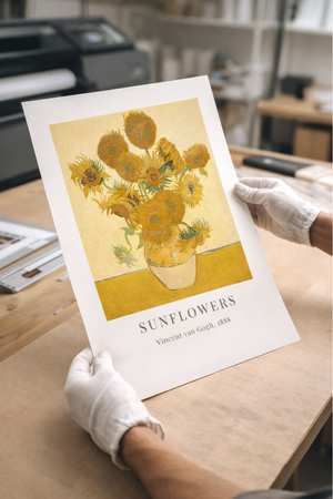 Vincent Van Gogh Ayçiçekleri Tablosu | Fine Art Duvar Posteri